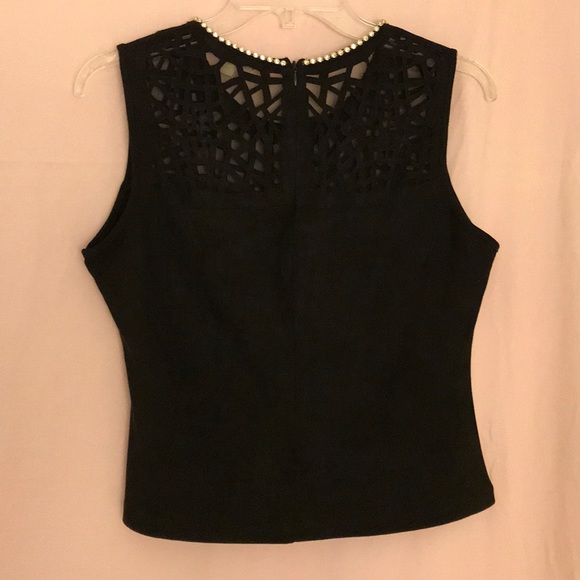 Gorgeous Black Top by Pastel Design Size L - Picture 4 of 4